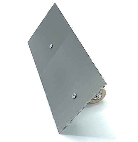 CCA A2 Adhesive V notch trowel complete with hardwood handle. For spreading pressure sensitive adhesive beads evenly, for the fitting of all LVT flooring.