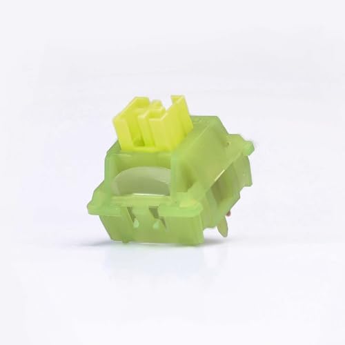Outemu Lime V3 Switch, Silent Tactile Pre-Lubed Switch for Mechanical Keyboard(110PCS)