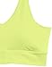 Core 10 Women's All Day Comfort Spliced Sports Bra, Neon Yellow, X-Small