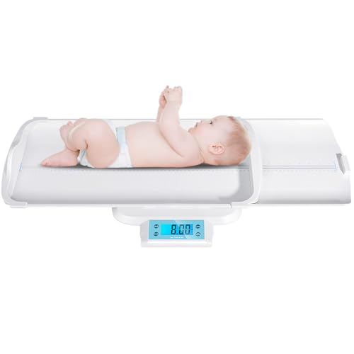 Pratico e versatile: facile da trasportare. Misura peso (10 g - 120 kg) e altezza: 2 in 1. Adatto per neonati, bambini, gatti, cuccioli e piccoli animali domestici. Materiale indurito, resistente agli urti. Display con indicazione di bassa batteria. Installazione senza attrezzi, uso immediato