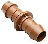 Rain Bird BC50/5PK Drip Irrigation 17mm Barbed Coupling Fitting, 5-Pack x 2