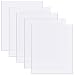 Zonon 5 Pcs Clear Polycarbonate Sheets 14 x 11 x 0.02 Inch Thin Plastic Sheet Resistant Plastic Panel Polycarbonate Board with Protective Paper for DIY Document Picture Frames Easy to Cut Bend Mold