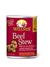 Wellness Dog, Can, Beef Stw, Crrt and Pot, 12.50-Ounce (Pack of 6)