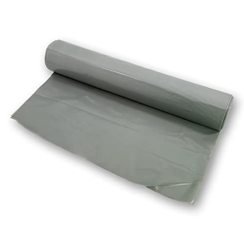 dm-folien gmbh Baufolie auf Rolle I Transluzente & reißfeste Allzweckplane aus Polyethylen I Wasserfeste Schutzfolie für Abdeckungen im Innen- & Außenbereich (Typ 80 1 x 100 m)