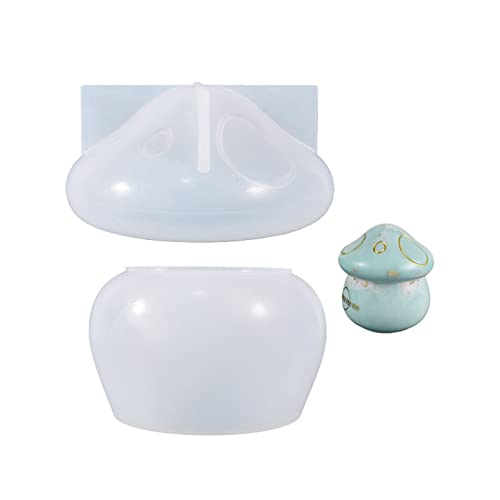 Moule silicone champignon bijoux résine époxy DIY accessoires - 8