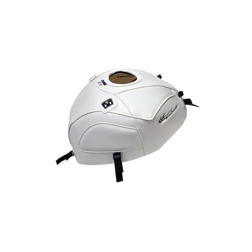 Amazon | バグスター(Bagster) タンクカバー ホワイト GSX1300R 隼