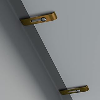 Dowell Undermount Kitchen Sink Clips, Sink Brackets, Kitchen Sink Supports, Sink Clips - 6011-11 - 6 Clips/Screws/Anchors