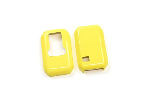 SecondStage スズキ スマートキーカバー キーケース Type22 ハイブリッド車専用 スライドドアタイプ クリアイエロー スイフト ハスラー スペーシア ソリオ など S030YE2