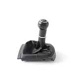 Pomello del cambio di ricambio per Seat Ibiza 2002-2008, pomello del cambio a 5 6 marce, copertura antipolvere per bagagliaio, collare per cambio a mano (5 velocità) (6 velocità)