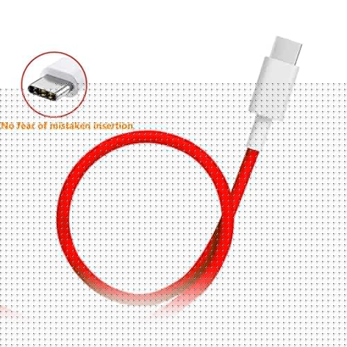 Image of Type c Cable for Samsung Galaxy A12 USB Cable Original Like USB | Charging & Sync Data Cable | Rapid Quick Dash Fast Charging Cable| Type C to USB-A Cable (3.1 Amp, USB-RED)