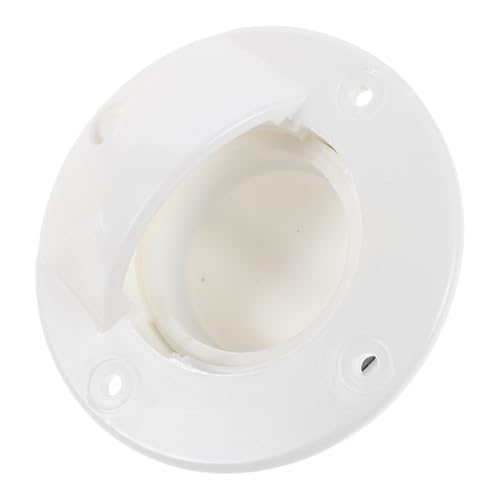 Veemoon Bouchon de Vidange Automatique en Nylon Blanc Valve Unidirectionnelle, Bouchon à Vis Étanche pour Kayak, Radeau et Bateau Gonflable, Accessoire de Cale Anti-fuite, Montage