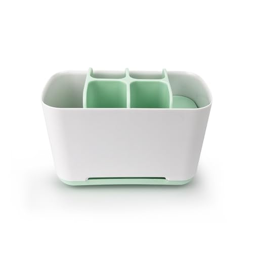 XOZIFY 歯ブラシスタンド 電動歯ブラシホルダー イージーストア ラージ シルキーグレー 歯磨き粉スタンド 吸水 速乾 防カビ おしゃれ 収納 多機能 掃除が簡単 洗面所用 大容量 歯ブラシ立て 衛生歯ブラシたて プラスチック製歯ブラシスタンド (大き