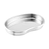 Edelstahl-Nierenschale wiederverwendbare medizinische Schüssel, nierenförmiges Gericht für zahnärztliche, chirurgische, Tattoo, Reinigung und Heimgebrauch, s, s