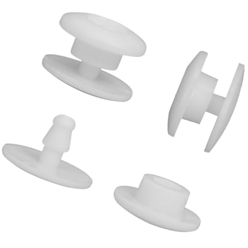 Gatuida Hebilla de Sujeción Desechable Botón de Fijación de Resina Pom para Mascarilla Protectora Fácil de Usar y Seguro para Manualidades DIY