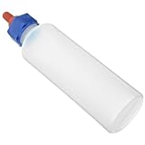 SHINYPASING 500ml Lamb Nursing Feeder with Thickened Silicone Teat, Small Livestock Feeding Bottle for Sheep,