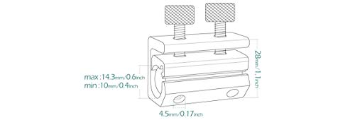 image for KiWAV Cable Lubricator Lubricant Luber Lube Oiler Tool Twin Clamp for 