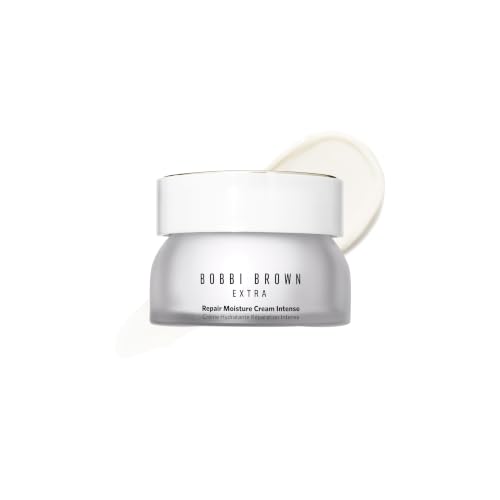 Bobbi Brown Extra Repair Moisture Cream Intense | Ultra-Moisturizing, Plumping Face Cream | Vitamin C, Hyaluronic Acid, & Peptides, 1.7 Fl Oz
