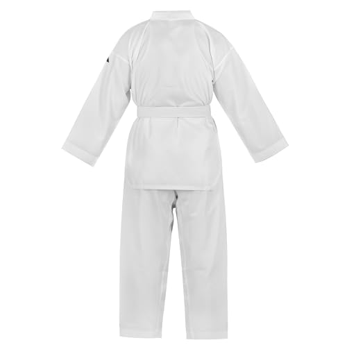 Image of adidas Basic Taekwondo Student White Uniform - White V-Neck