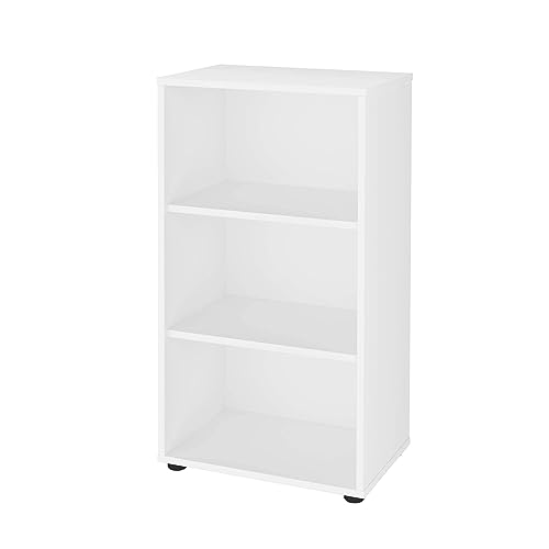 Estante Decorativa Clean 2 Prateleiras Branca Artany