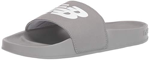 New Balance メンズ 200 V1 スライドサンダル US サイズ: 10 カラー: グレイ