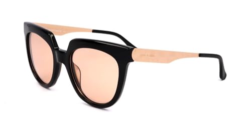 Italia Independent Lunettes de Soleil I I MOD 0802 COMBO Black acetate 51/21/140 Femme