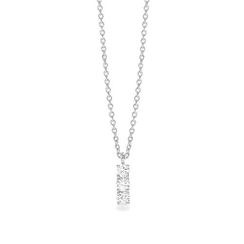 Collier ras du cou trilogy Mabina Gioielli en diamants cultivés 0,09 ct