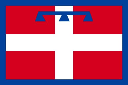 Drapeau paysage Piémont grand format 1.35m² haute résistance - 2