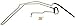 ACDelco Professional 36-368100 Power Steering Return Line Hose Assembly