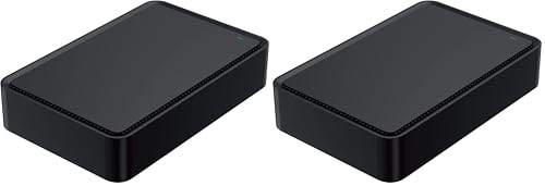 FFF �O�tHDD 6TB �e���r�^��p �O�t���n�[�h�f�B�X�N USB3.0 �u���b�N PC PS4 4K�Ή� ���u�^�C�v ���{�����T�|�[�g ���{������� (6TB) ���[�J�[ MAL36000EX3-BK (× 2)