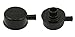 Mr. Gasket 2054BP Flat Black Push-On Breather Cap with PCV Tube