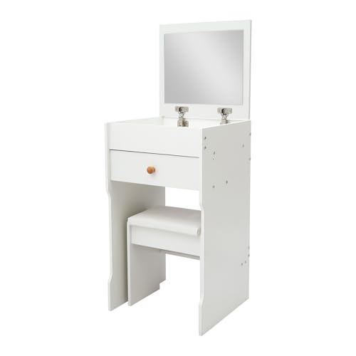 Zalydala Tocador con espejo y taburete