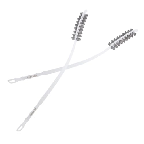GANAZONO 2pcs Long Handle Washing Machine Cleaning Brush Gap Cleaner for Front Load Washers and Dryers Material for Hard Reach Areas