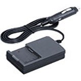 Canon Car Battery Adapter CBC-NB2 with cigarette lighter plug and battery charging cradle.
