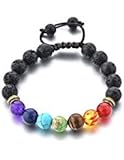 Mystiqs Lava Rock Beaded Stone Bracelet Essential Oil Diffuser for Aromatherapy Ideal for Anti-Stress or Anti-Anxiety Ages 3-10