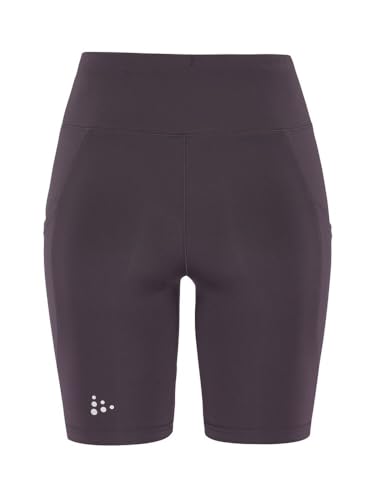 Craft Advance Essence - Mallas cortas para mujer, Dark Plum, S
