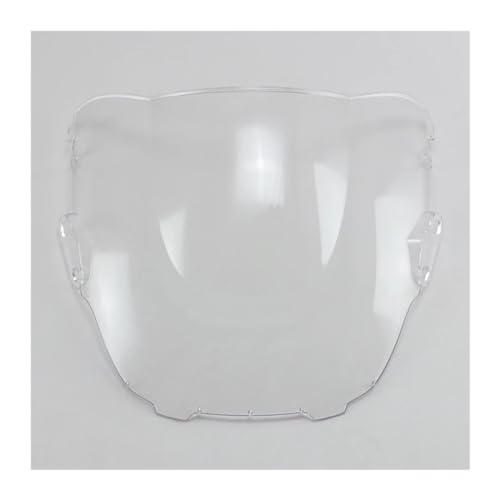 Pare-brise moto double bulle CBR600F3 déviation d'air claire