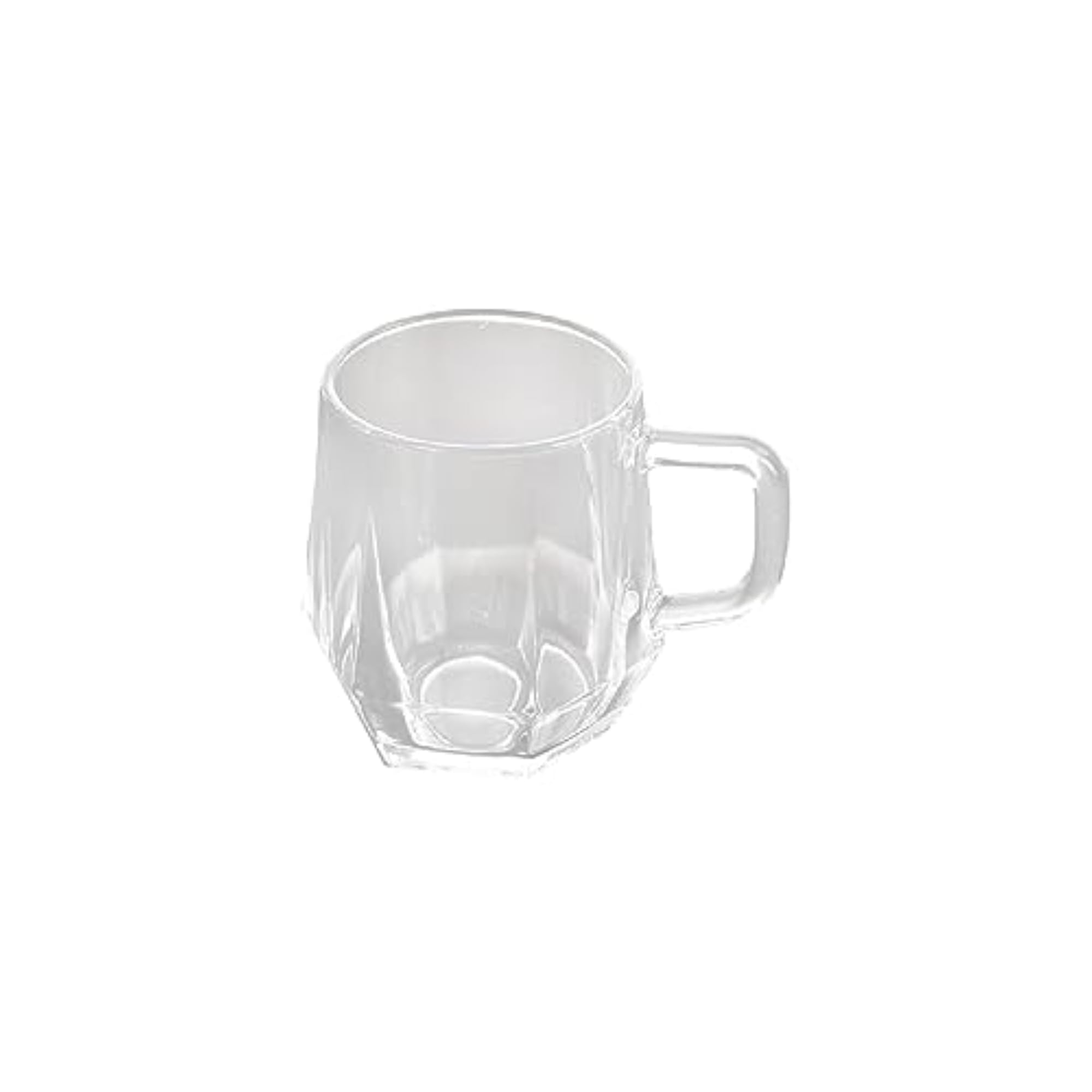 Unique Clear Coffee Cups for Tea Cocktail Juice Transparent