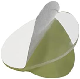 NUOBESTY 20 adet yuvarlak şeffaf çift taraflı yapışkan bant, 30 mm, akrilik yapıştırıcı, kendinden yapışkanlı, evrensel, el işleri, araba, düğün için - Görsel 1