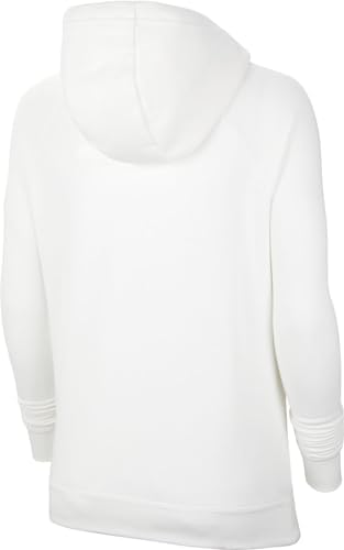white hoodie women's nike