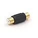 VCE 6-Pack Gold Plated RCA Female to RCA Female Coupler,Compatible with Phono,Speaker,RCA Cable,Amplifier