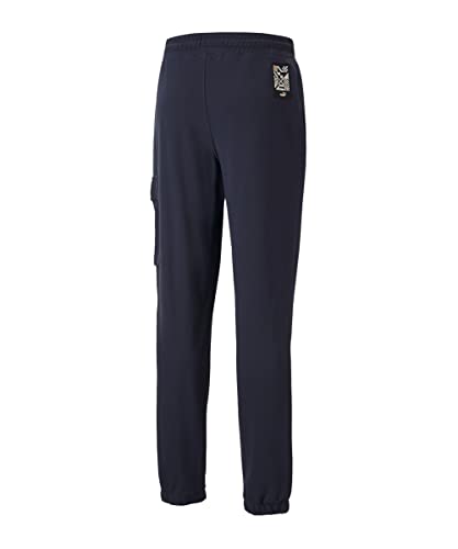 Pantalon de survêtement OM PUMA 2022/23 avec écusson brodé et coupe fuselée confortable