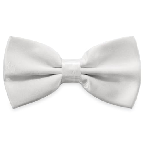 Image of Bow Tie for Men & Boys, Pre-Tied Bowtie Adjustable 9-18in, for Formal Tuxedo, Prom Party, Wedding