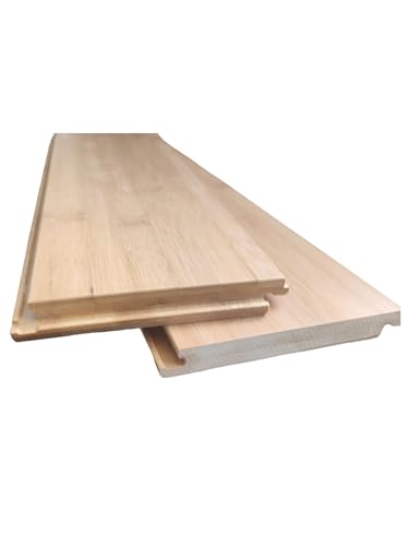 Vollholz-Bambussparkett PREIS PR QM Klick-Verbindung Länge (mm): 1020mm Breite (mm): 125mm Stärke (mm): 15mm Fußbodenheizung: geeignet Gewicht (kg): 21,92kg/box 16 Stk. pro Paket, ein Paket = 2,04 m²