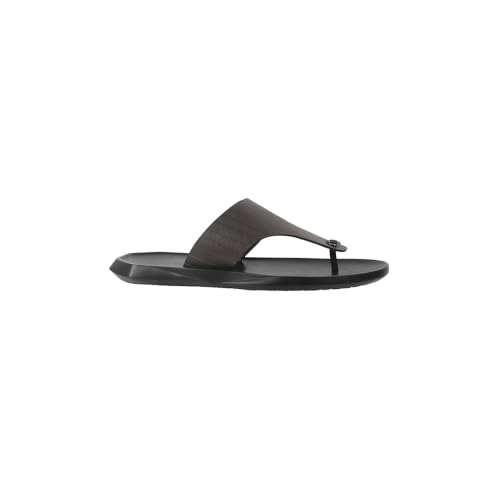 Image of Mochi Men's Faux Leather Flat Thong Chappal