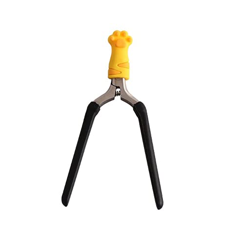 HomeSoGood 12 peças de capa de pinça de cutícula, capa de tesoura, 3 cores, pata de gato para ferram