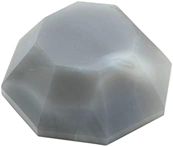 1PCS Natural Agate Mortar Laboratory Wear-Resistant Agate Mortar 40MM With Grinding Rod