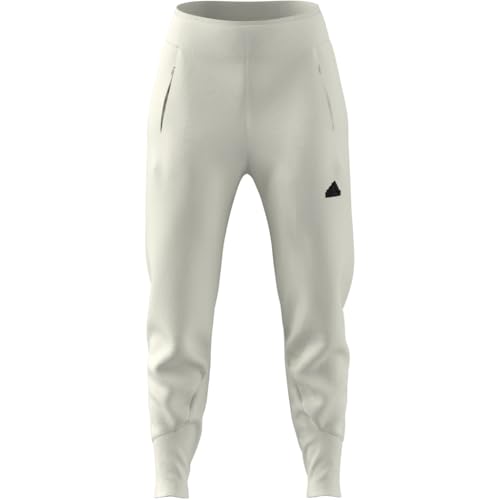 Adidas Womens Z.N.E. Pants, Off White, X-Large - image 5