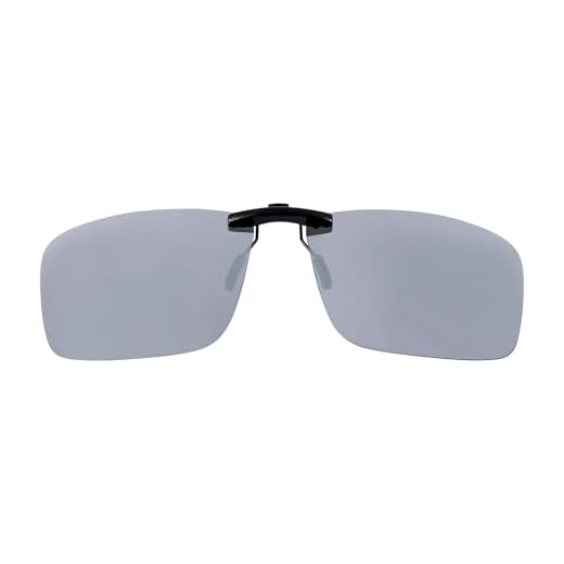 Óculos de sol polarizados CLIP-ON para Oakley Ox3227 Fuller masculino, Prata, 53 X 17