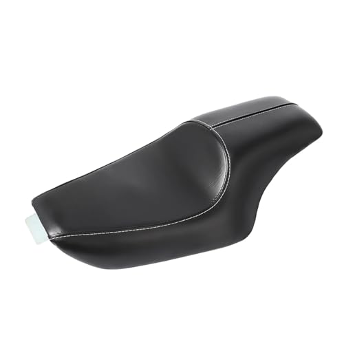 Siège en cuir pour Harley Sportster XL, finition premium confort solo et duo