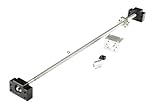Jeu de vis à billes C7 grade 1204 | SFU/RM1204 avec boîtier d'écrou | Supports d'extrémité BK10/BF10 | Kit de coupleur de routeur/tour